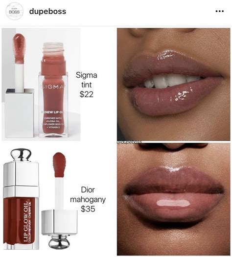 dior lip oil mahogany dupe|Dior Lip Oil shades.